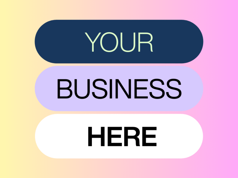 Your Business HERE!